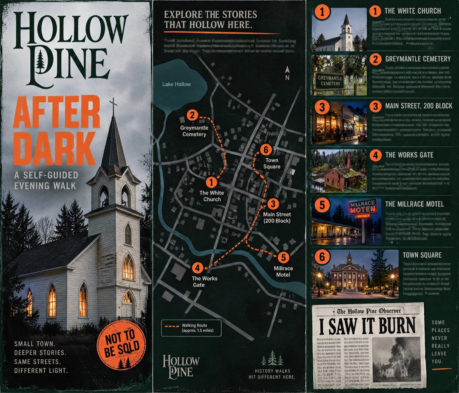 Hollow Pine After Dark brochure