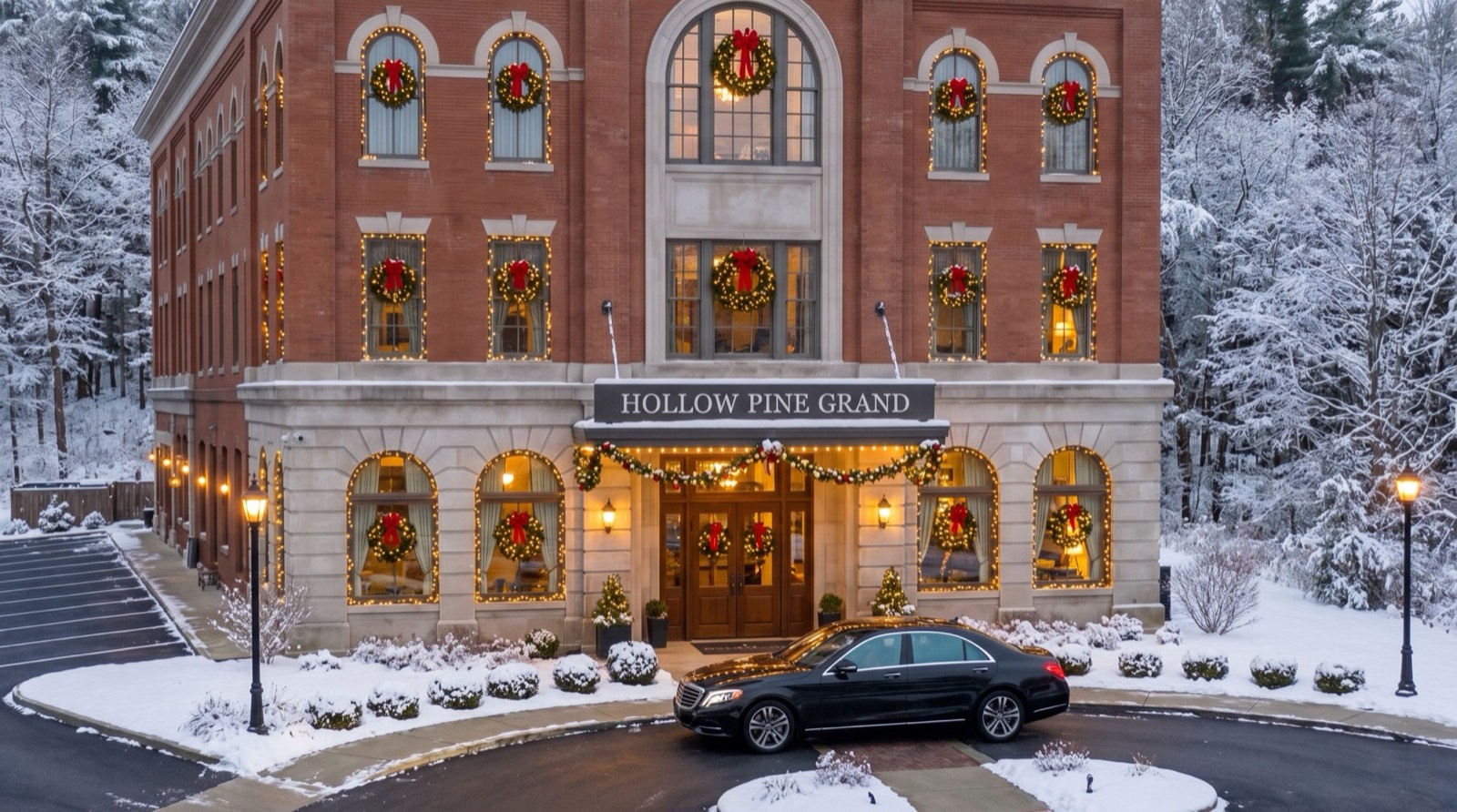 The Grand in snow