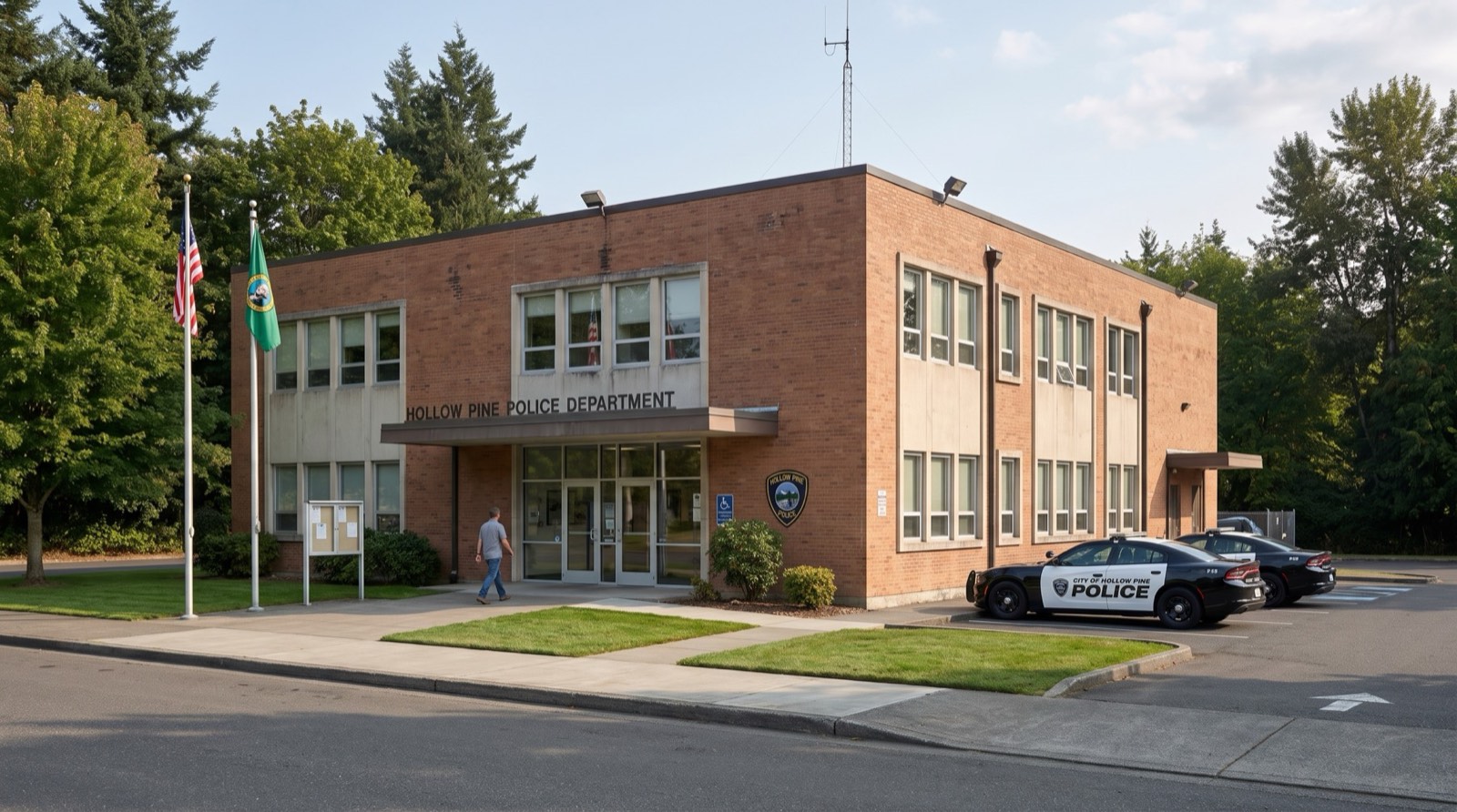 Hollow Pine Police Department building